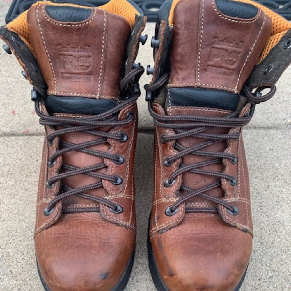 TIMBERLAND PRO TITAN MENS SAFETY-TOE  6" WORK BOOT